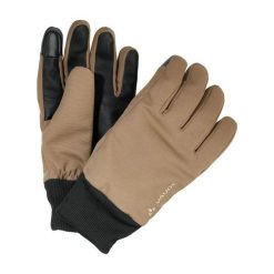 Rękawice VAUDE Manukau II. Brązowe rękawiczki Vaude, bez wzorów, sportowe. Za 217.15 zł.