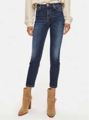 Pinko Jeansy Sabrina 100169 A21W Niebieski Regular Fit. Niebieskie jeansy Pinko, bez wzorów, z bawełny. Za 779.99 zł.