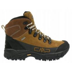 Buty trekkingowe dla kobiet CMP Dhenieb MID WP. Brązowe buty trekkingowe CMP, z materiału, bez zapięcia. Za 883.00 zł.