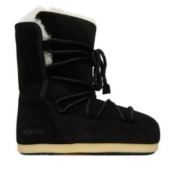 Śniegowce Moon Boot. Czarne śniegowce Moon Boot, bez wzorów, bez zapięcia. Za 1,129.00 zł.
