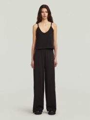 G-Star Kombinezon w kolorze czarnym rozmiar: XL. Czarne kombinezony G-Star, xl, bez wzorów, z bawełny, retro, bez kołnierzyka, bez ramiączek. Za 182.72 zł.