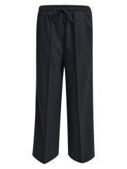 Smith & Soul Spodnie w kolorze czarnym rozmiar: XL. Czarne spodnie materiałowe Smith & Soul, bez wzorów, z materiału, z podwyższonym stanem. Za 195.99 zł.