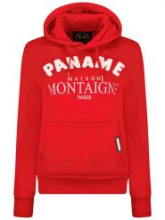 Maison Montaigne Bluza "Guliamai" w kolorze czerwonym rozmiar: M. Czerwone bluzy Maison Montaigne, m, bez wzorów, bez ramiączek, z kapturem. Za 100.99 zł.