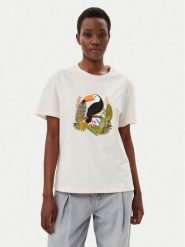 Liu Jo T-Shirt WA5230 JS904 Różowy Regular Fit. Czerwone t-shirty Liu Jo, xs, bez wzorów, z bawełny, bez kołnierzyka, bez ramiączek. Za 249.99 zł.