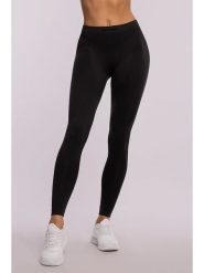 Spaio Legginsy termiczne "Play" w kolorze czarnym rozmiar: M. Czarne legginsy Spaio, bez wzorów, z materiału, sportowe. Za 126.75 zł.