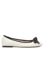 GINO ROSSI Baleriny COZY-HS001-1-2 Beżowy. Brązowe baleriny Gino Rossi, bez wzorów, ze skóry, bez obcasa, bez zapięcia. Za 199.99 zł.