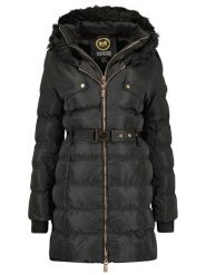 Maison Montaigne Płaszcz pikowany "Diamai" w kolorze czarnym rozmiar: XXL. Czarne płaszcze Maison Montaigne, xxl, bez wzorów, bez kaptura. Za 314.75 zł.