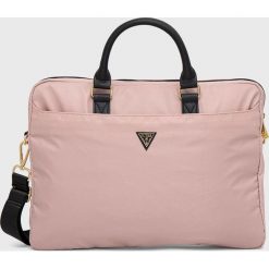 Guess torba na laptopa Torba 16 kolor różowy. Czerwone torby na laptopa Guess, z aplikacjami. Za 469.99 zł.