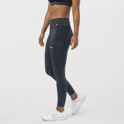 Legginsy damskie Tech Tights. Niebieskie legginsy Head, bez wzorów, sportowe. W wyprzedaży za 238.00 zł.