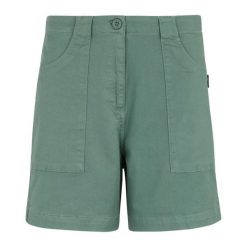Shorty Damskie Liza. Zielone szorty Regatta, bez wzorów, sportowe. Za 169.99 zł.