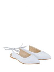 Lizza Shoes Skórzane baleriny w kolorze błękitnym rozmiar: 38. Niebieskie baleriny Lizza Shoes, bez wzorów, ze skóry, bez obcasa, bez zapięcia. Za 151.42 zł.
