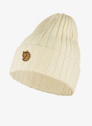 Czapka zimowa Fjallraven Byron Hat - chalk white. Białe czapki zimowe Fjällräven, bez wzorów, z materiału, biznesowe. Za 244.65 zł.