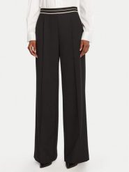 Lola Casademunt by Maite Spodnie materiałowe MF2514019 Czarny Straight Fit. Czarne spodnie materiałowe Lola Casademunt by Maite, bez wzorów, z materiału. Za 579.99 zł.