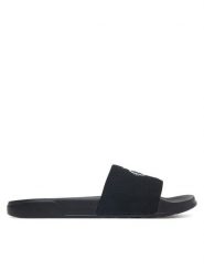 Calvin Klein Klapki HW0HW02958 Czarny. Czarne klapki Calvin Klein, bez wzorów, z syntetyku, bez obcasa, bez zapięcia. Za 169.99 zł.