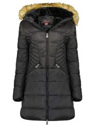 ANAPURNA Parka "Bolmen" w kolorze czarnym rozmiar: S. Czarne płaszcze ANAPURNA, s, bez wzorów, bez kaptura. Za 202.50 zł.