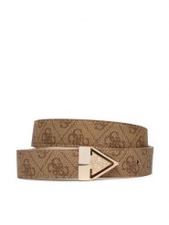Guess Pasek Damski BW9142 P4330 Beżowy. Brązowe paski Guess, z aplikacjami, ze skóry. Za 189.99 zł.