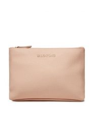 Valentino Kosmetyczka Brixton VBE7LX513 Różowy. Czerwone torebki klasyczne Valentino, bez wzorów, ze skóry, bez dodatków. Za 79.99 zł.