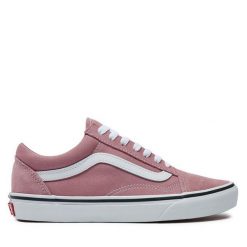 Tenisówki Vans. Czerwone trampki Vans, bez wzorów, bez zapięcia, vans old skool. Za 219.99 zł.