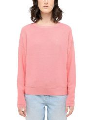 Mustang Sweter w kolorze jasnoróżowym rozmiar: S. Różowe swetry Mustang, s, bez wzorów, z bawełny, bez ramiączek. Za 122.96 zł.