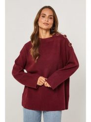 L'armoire de Suzette Sweter w kolorze bordowym rozmiar: 38/40. Czerwone swetry L'armoire de Suzette, l, bez wzorów, z kaszmiru, klasyczne, bez ramiączek. Za 170.07 zł.