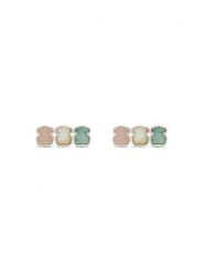 TOUS Kolczyki Icon Color 1002076300 Srebrny. Szare kolczyki tous, srebrne. Za 289.99 zł.