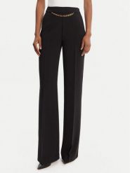 Marciano Guess Spodnie materiałowe 5YGB01 7357A Czarny Regular Fit. Czarne spodnie materiałowe Marciano Guess, z aplikacjami, z materiału. Za 669.99 zł.