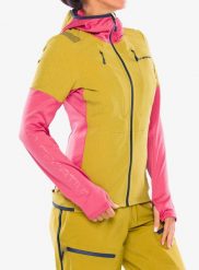 Bluza damska La Sportiva Session Tech Hoody. Czerwone bluzy La Sportiva, l, z aplikacjami, z materiału, bez ramiączek, bez kaptura. Za 658.89 zł.