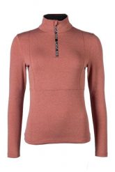 Koszulka funkcjonalna z długim rękawem damska HKM Supersoft II. Brązowe t-shirty sportowe HKM, xl, bez wzorów, z materiału, bez ramiączek, do jazdy konnej. Za 219.00 zł.