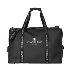 Torba sportowa Kingsland Classic Small. Czarne torby sportowe KINGSLAND, bez wzorów, z materiału, na ramię. Za 456.50 zł.
