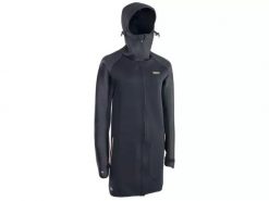 Płaszcz Damski ION Jacket Neo Cosy Coat Core Women. Czarne płaszcze ION, l, bez wzorów, z dżerseju, sportowe, z kapturem. Za 499.00 zł.