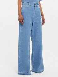 Custommade Jeansy Oteca Dots 999449608 Niebieski Wide Leg. Niebieskie jeansy Custommade, s, bez wzorów, z bawełny. Za 579.99 zł.