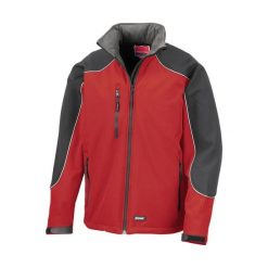 Kurtka softshell z kapturem Result Ice Fell. Czarne kurtki RESULT, m, bez wzorów, z elastanu, z kapturem. Za 318.00 zł.