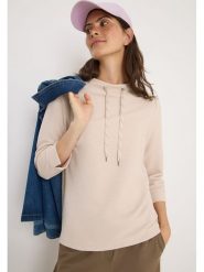 Cecil Bluza w kolorze beżowym rozmiar: S. Brązowe bluzy Cecil, s, bez wzorów, bez kaptura. Za 122.96 zł.