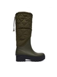 Barbour Kalosze Marnie LRF0117OL71 Zielony. Zielone kalosze Barbour, bez wzorów, z gumy, bez zapięcia. Za 659.99 zł.