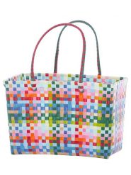 Overbeck and Friends Shopper bag "Tess" ze wzorem - 43 x 28 x 23 cm rozmiar: onesize. Shopper bag Overbeck and Friends, bez wzorów, z materiału, na ramię, bez dodatków. Za 153.71 zł.