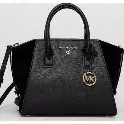 MICHAEL Michael Kors torebka kolor czarny. Czarne shopper bag MICHAEL Michael Kors, bez wzorów, bez dodatków. Za 1,509.90 zł.