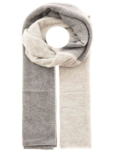 Zwillingsherz Kaszmirowy szal w kolorze szarym rozmiar: onesize. Szare szaliki i kominy Zwillingsherz, bez wzorów, z kaszmiru. Za 267.29 zł.