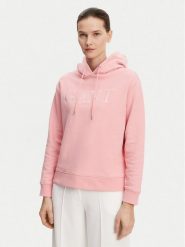 Gant Bluza 4200503 Różowy Regular Fit. Czerwone bluzy Gant, s, bez wzorów, z bawełny, bez kaptura. Za 329.99 zł.