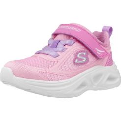Buty SKECHERS SOLA GLOW 2.0 Rose. Czerwone trekkingi Skechers, bez wzorów, z tkaniny, bez zapięcia, trekkingowe. Za 171.99 zł.