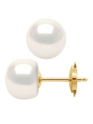 Pearl Addict Złote kolczyki-wkrętki z perłami rozmiar: onesize. Białe kolczyki Pearl Addict, z perłą, złote. Za 1,609.99 zł.