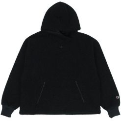 Bluza damska Champion Hooded 117549. Czarne bluzy Champion, bez wzorów, bez ramiączek, bez kaptura. Za 189.09 zł.