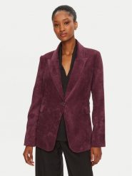 ARTIGLI Marynarka ACGI000631 Bordowy Regular Fit. Czerwone marynarki i żakiety Artigli, bez wzorów, z syntetyku, bez ramiączek. Za 299.99 zł.