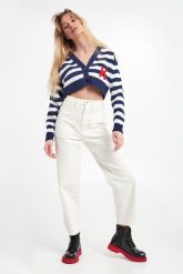Jeansy damskie KENZO. Jeansy Kenzo, bez wzorów, z jeansu. W wyprzedaży za 1,221.35 zł.