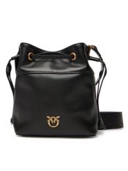 PINKO Torebka Secchiello Mini Al 25-26 104303 A0QO Czarny. Czarne torebki klasyczne Pinko, bez wzorów, ze skóry, bez dodatków. Za 1,649.00 zł.