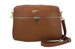Listonoszka skórzana BARBERINI'S j. brązowa 979-12. Brązowe shopper bag Barberinis, bez wzorów, ze skóry, biznesowe, duże, bez dodatków. Za 229.99 zł.