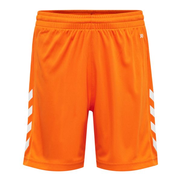 Spodenki dziecięce Hummel hmlCORE XK. Brązowe szorty Hummel, bez wzorów, sportowe. Za 114.50 zł.