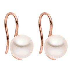 Purelei Purelei Kolczyki Z Pereł Pure Pearl 1 ct Damski. Czerwone kolczyki Purelei, z perłą, srebrne. Za 130.69 zł.