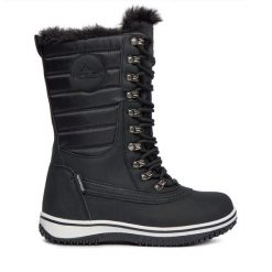 Śniegowce MOLS. Czarne śniegowce MOLS, bez wzorów, bez zapięcia. Za 389.99 zł.