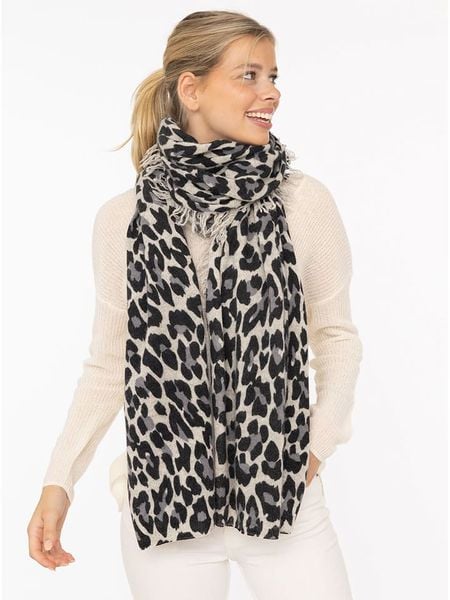 Zwillingsherz Kaszmirowy szal "Leo" w kolorze szaro-czarnym - 195 x 95 cm rozmiar: onesize. Czarne szaliki i kominy Zwillingsherz, bez wzorów, z kaszmiru. Za 483.17 zł.