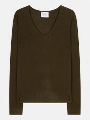 Perfect Cashmere Kaszmirowy sweter "Shannon" w kolorze ciemnobrązowym rozmiar: XL. Brązowe swetry Perfect Cashmere, xl, bez wzorów, z kaszmiru, bez ramiączek. Za 312.58 zł.